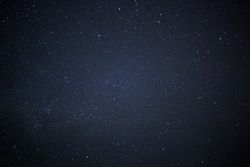 milky way galaxy and space dust in the universe, Long exposure photograph, with grain.