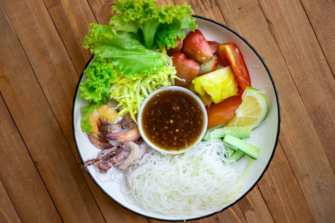 Som Tum or Papaya Salad or Pawpaw Salad