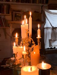 Candles burning bright