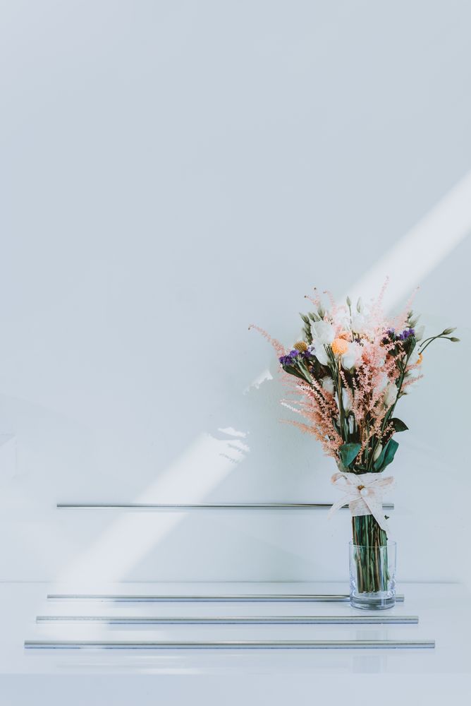 Wonderful fresh flowers in vase