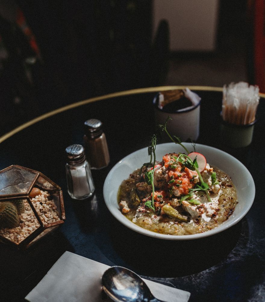 arabic dish with meat and vegetables