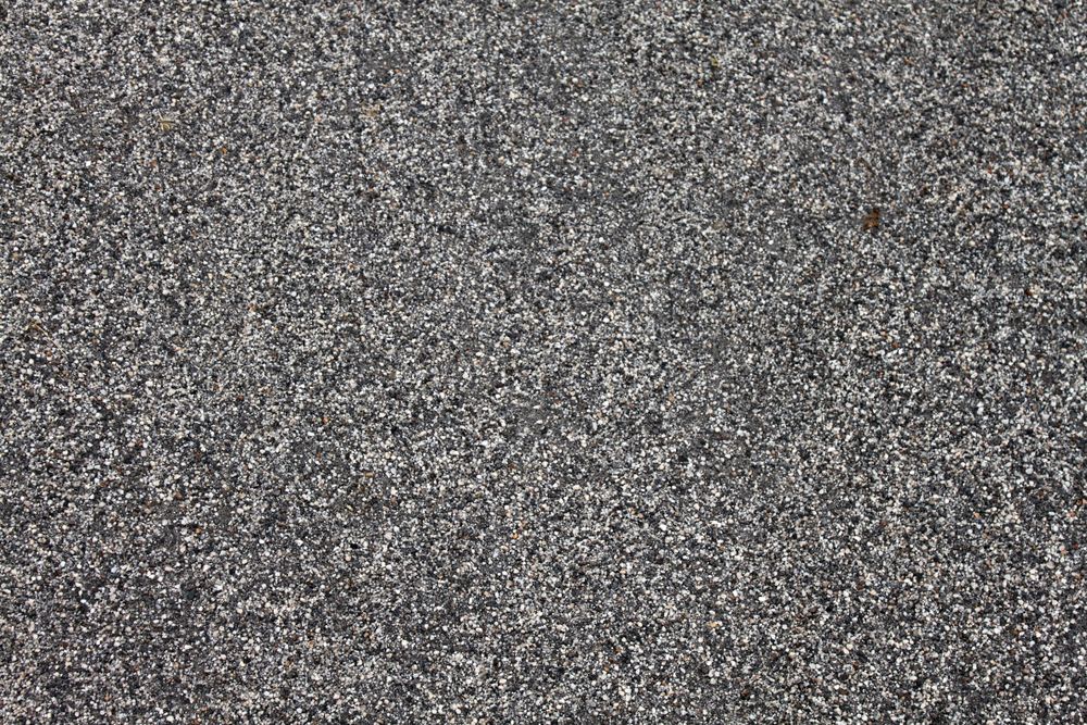 Top view of grey pebbles
