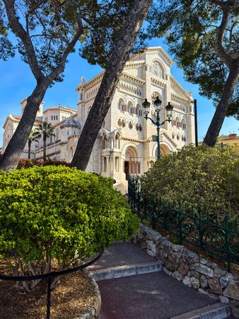 Saint Nicholas Cathedral from the gardens