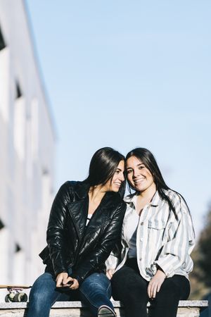 friends having fun
