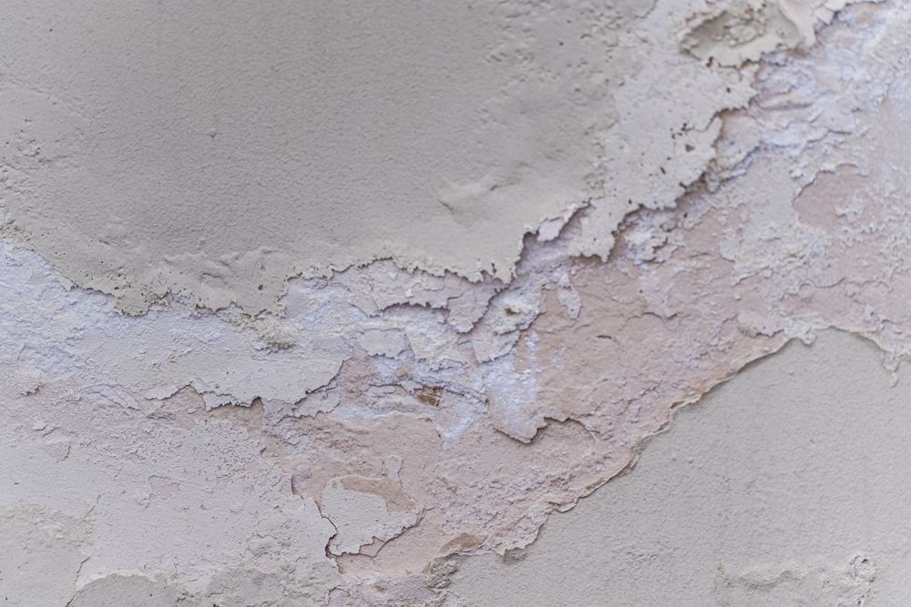 cracked wall concrete background