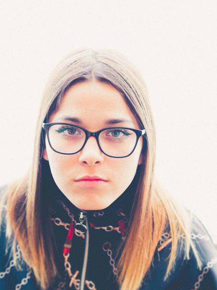 Woman in eyeglasses