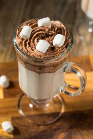 Trendy Whipped Hot Chocolate Drink
