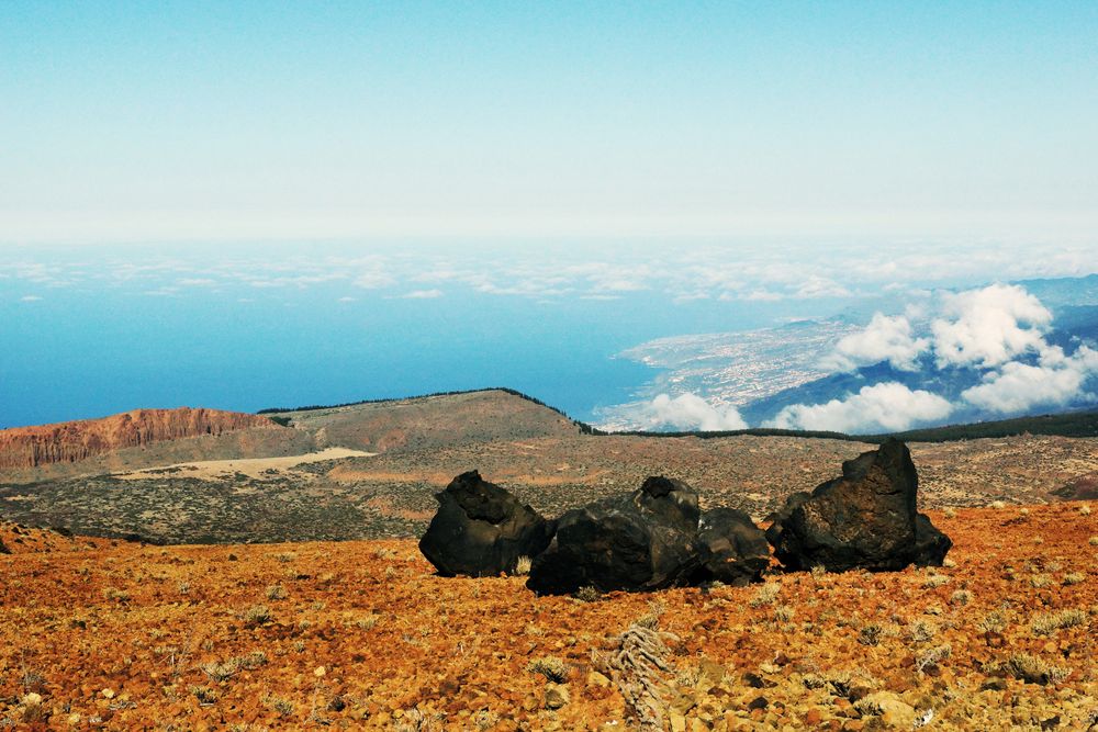 Volcano of Teide from above