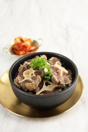 Korean Oxtail Soup or Kori Gomtang