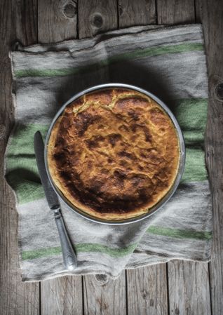 Cottage cheese baked pudding