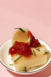 Delicious pasta with tomato sauce