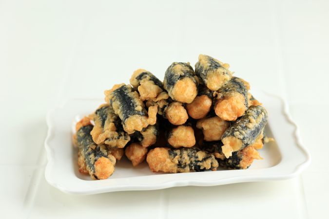 Korean Food Kimmari Seaweed Wrapped Tempura