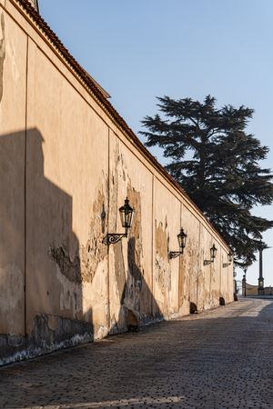 Narrow street of Old Prague