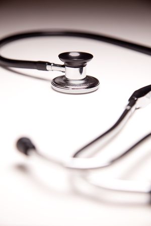 Stethoscope on Gradated Background