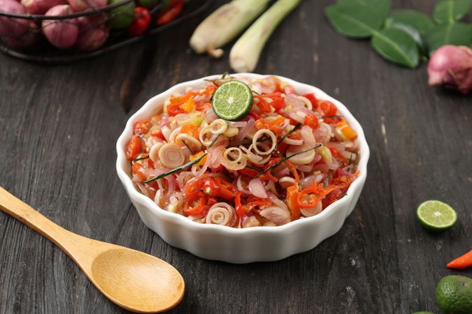 Sambal Matah, Balinese Spicy Side Dish