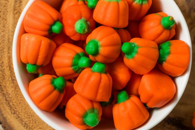 Sweet Fall Pumpkin Candy Corn