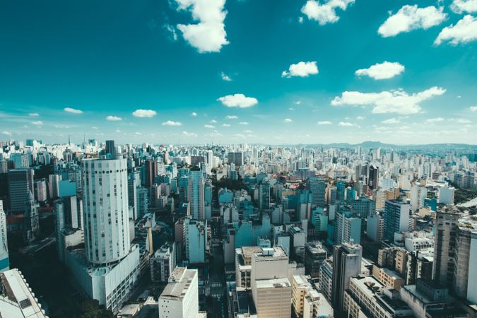 Cityscape of Sao Paulo, Brazil