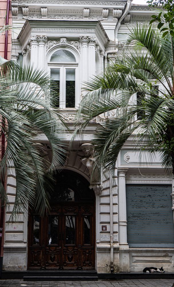 Architecture of old Batumi city