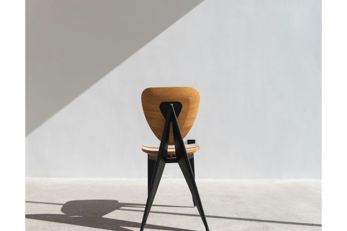 Minimalist Interior Living Room Corner Scene