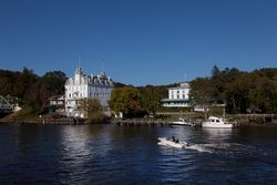 Goodspeed Opera House in East Haddam, Connecticut