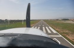 Parked Light Aircraft