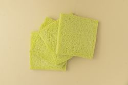 Soft pandan flavored bread without crust
