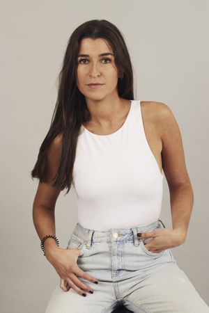 Woman in studio