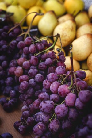 street market of assortment of fresh fruits and vegetables