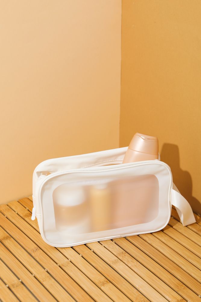 Toilet bag for different toilet and self care accessories