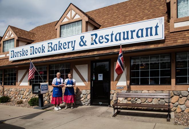 The Norske Nook Bakery & Restaurant in Osseo, Wisconsin