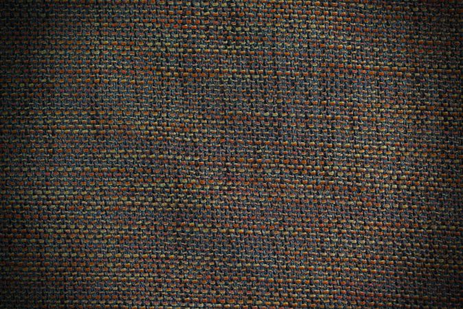 Close up dark cotton texture