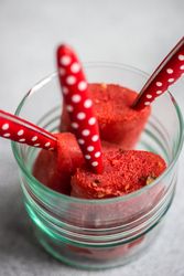 Summer water ice pops