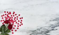 Valentine’s Day with lovely small hearts