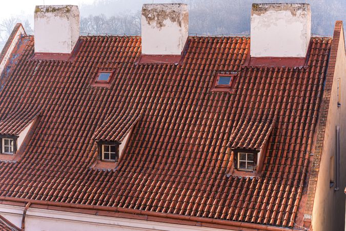 Roofs of Old town in Prague