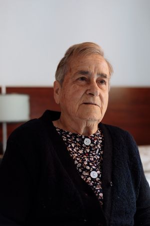 Portrait of mature woman