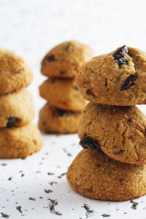 Homemade cookies on table