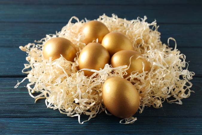 Golden eggs, pension savings, investments and retirement