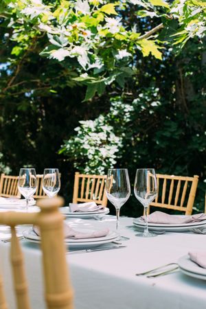 Rustic celebration table
