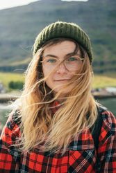 Portrait of Scandinavian woman