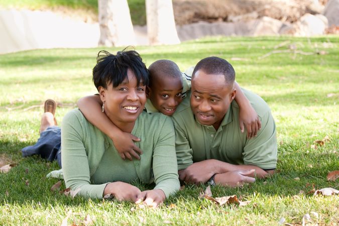 Family in the Park