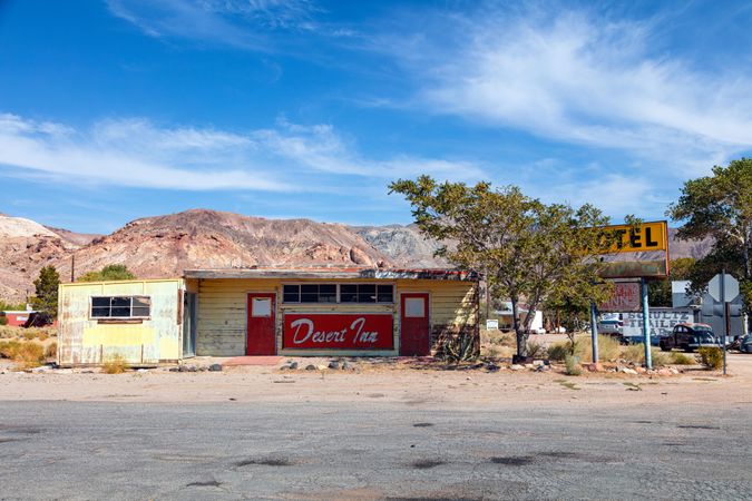 Abandoned “Desert Inn,” Beatty, Nevada