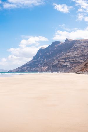 Beautiful beach in Lazarote