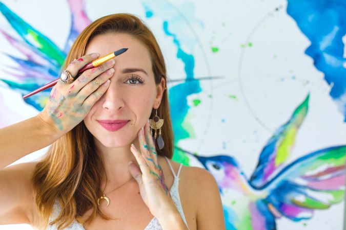 Watercolor painting