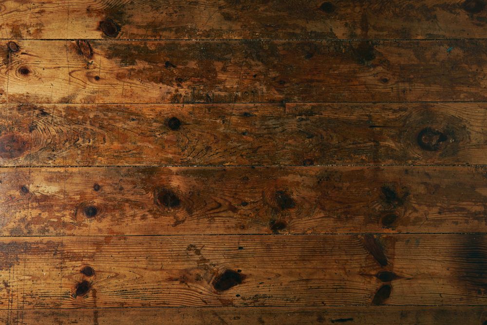 Wooden floor detail