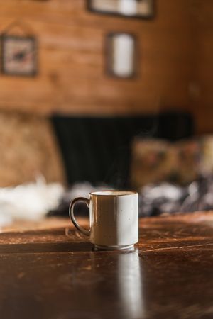 Hot drink for breakfast