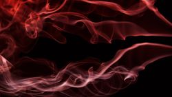 Colorful smoke on dark background