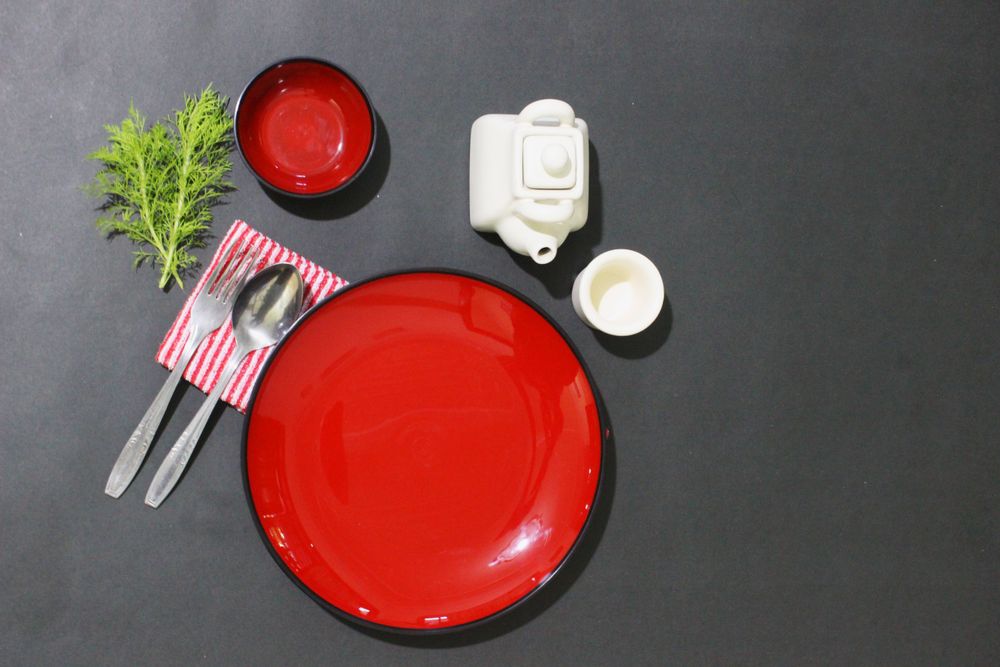 Family Dining Table Setting with a Warm Touch