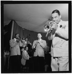 New York City, New York, USA -  June 1947: Portrait of Ted Kelly and band