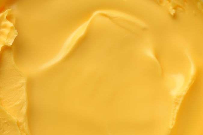 Macro Butter Maragrine Texture Background