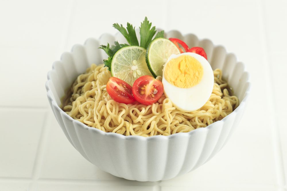 Indomie Rebus or Instant Boiled Noodle